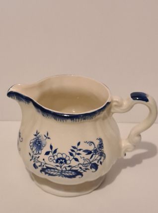 Pot à lait Faïence de Sarreguemines décor Lancaster