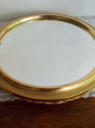  Grand plateau miroir art-déco