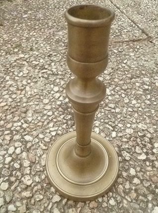 bougeoir   laiton  , vintage
