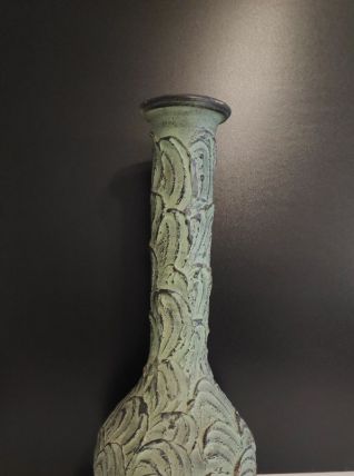 vase en terre cuite art déco