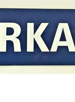 Plaque  metro parisien 