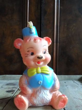 Pouet ours de cirque (Rubbertoys) 