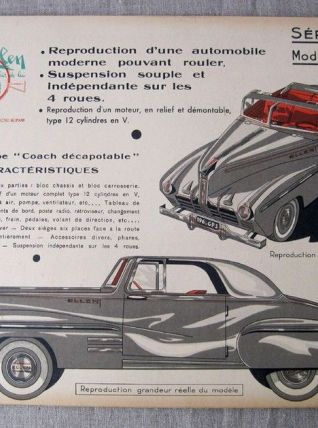 Jouets "ELLEN" Livre pour la construction d'une voiture