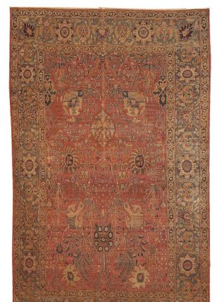 Tapis ancien Indien Loristan fait main, 1B143