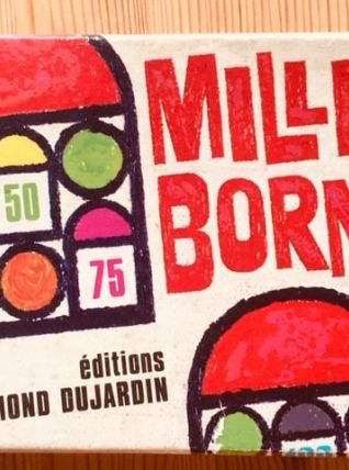 Mille 1000 bornes jeu vintage 1960
