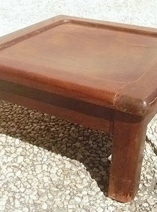 banc , table  basse en bois ,vintage