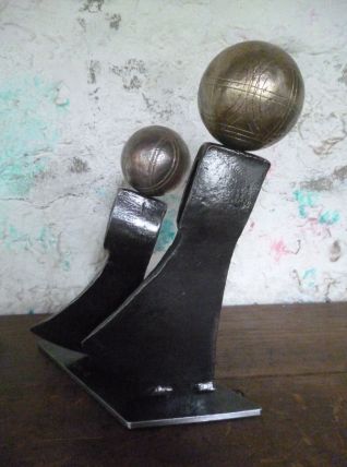 SCULPTURE " PROMENADE - MERE - FILLE "