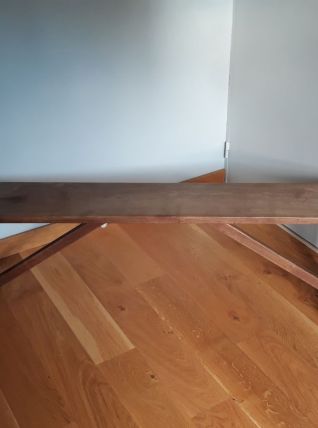 Banc de ferme en bois massif