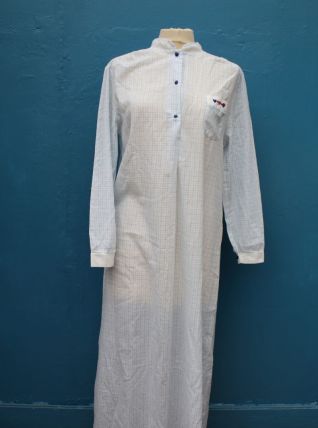 robe pyjama nuisette carreaux  année 60-70
