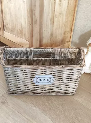 Porte revues en osier