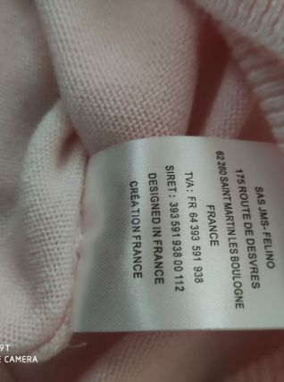 Joli pull Neuf FELINO