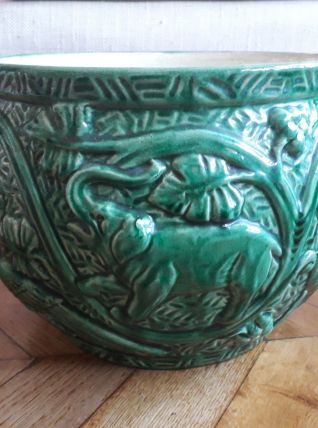 Céramique vintage en barbotine