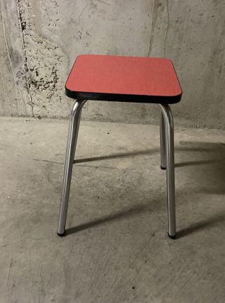 Tabouret en formica années 60