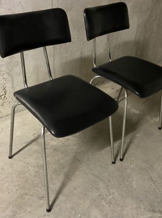 Paire de chaises d’usine