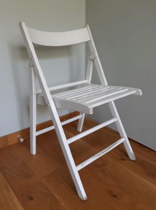  Chaise pliante en bois