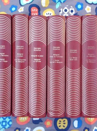 8 volumes Georges Simenon (Maigret) - Gallimard 1970
