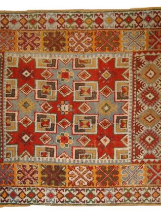 Tapis ancien Marocain Berber fait main, 1C292