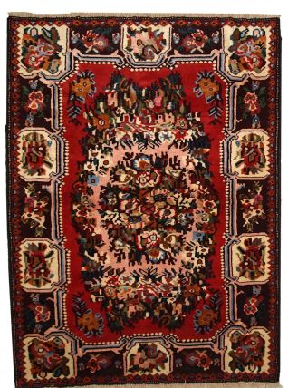 Tapis vintage Persan Bakhtiari fait main, 1C315
