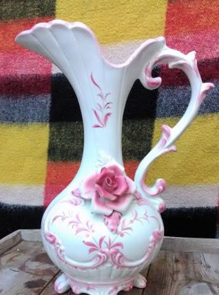 Vase/aiguière en céramique italienne (Bassano)