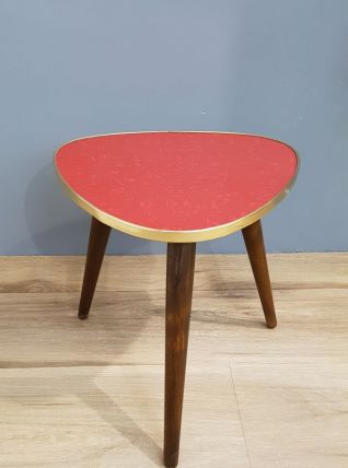 Porte plante vintage formica, guéridon,table d appoint 