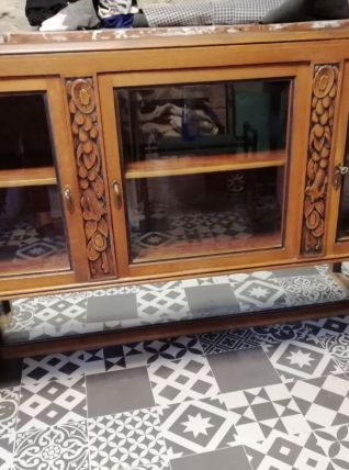 Meuble vitrine années 40