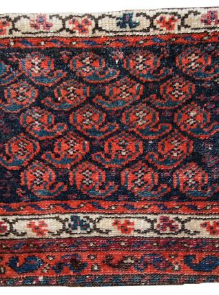 Handmade antique collectible Persan Malayer bag face, 1C361