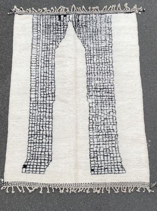 Tapis berbere marocain Beni Ouarain 250x390cm