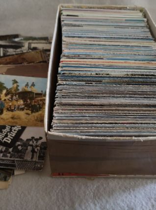 GROS LOT 1 Caisse  de CARTES POSTALES à Thèmes