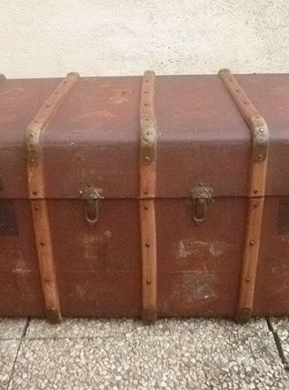 malle   ancienne  , vintage