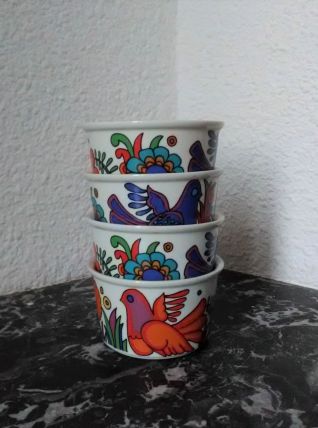 Série de 4 ramequins Acapulco (Villeroy &amp; Boch)