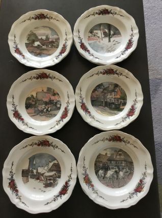 Assiettes creuses Obernai