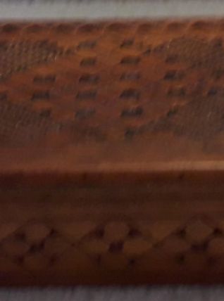 boîte à cartes en bois