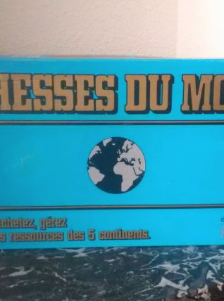 Jeu de société "Richesses du monde" - Nathan 