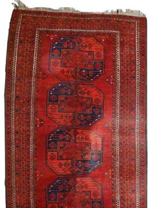 Tapis vintage Afghan Ersari fait main, 1C406