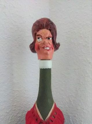 Bouteille humoristique 'venin de belle-mère" (vintage)