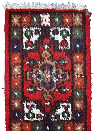 Tapis vintage Persan Hamadan fait main, 1C760