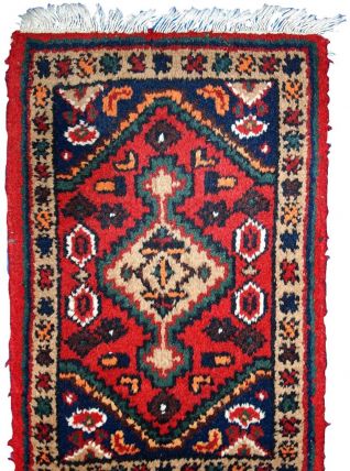 Tapis vintage Persan Hamadan fait main, 1C763