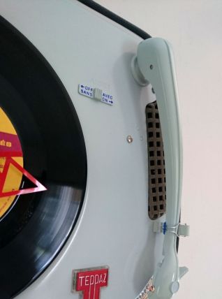 Horloge Platine Vinyle - Tourne Disque - Teppaz