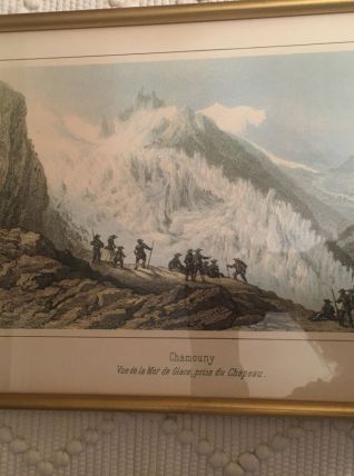  Litho Muller Deroy modèle Chamouny Première ascension