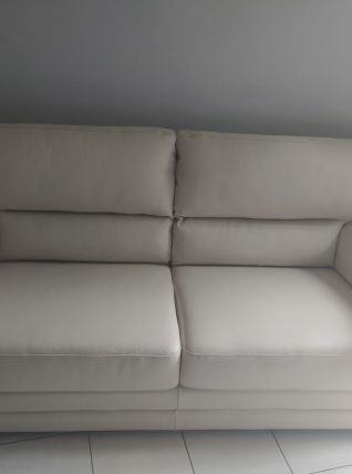 CANAPÉ CUIR 3 PLACES 