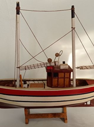 Maquette de bateau de pêcheur