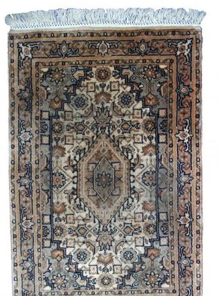 Tapis vintage Indien Tabriiz fait main, 1C768