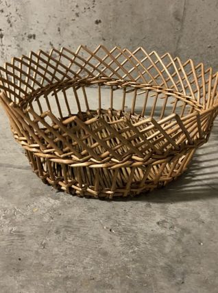 Corbeille en rotin