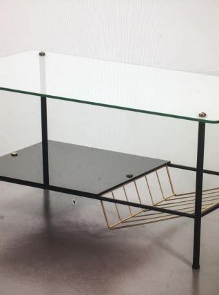 Table Basse / Porte-Revues/ Pierre Guariche / Airborne 1950