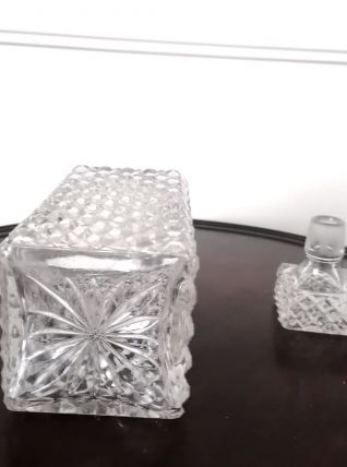 Carafe à whisky taille diamant