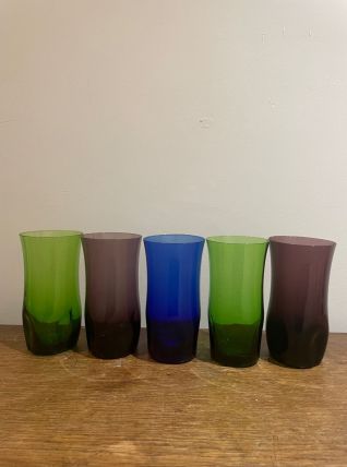 5 verres années 70 