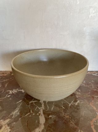 Grand saladier en grès - Village France