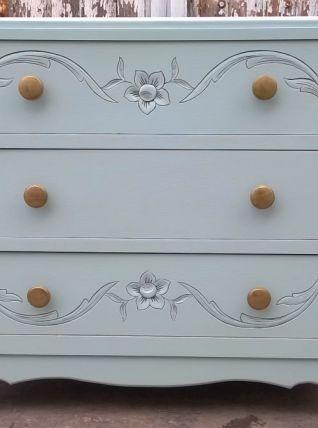 grande commode parisienne art déco année 30