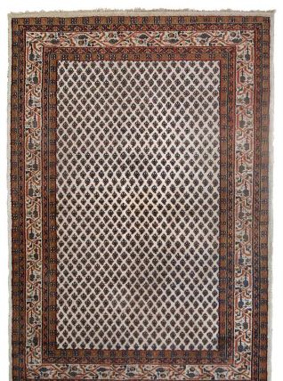Tapis vintage Indien Seraband fait main, 1C623
