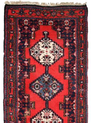 Tapis vintage Persan Hamadan fait main, 1C640